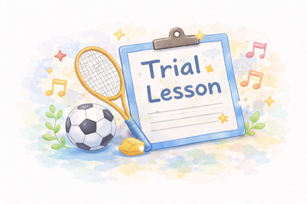 習い事の体験レッスンのイメージ